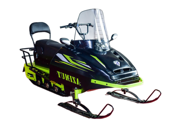 Миниснегоход Бурлак Азимут-2 20 лс, эл.запуск, черный pitbikemarket.ru