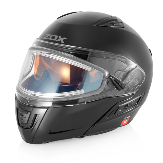 Шлем снегоходный ZOX Condor глянец, стекло с электроподогревом (черный, XL) pitbikemarket.ru
