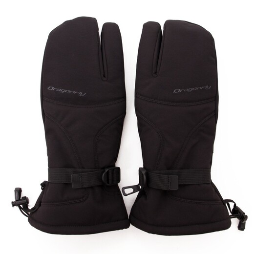 Варежки снегоходные DF SNOWMOBILE MITTENS Black (L (20.5)) pitbikemarket.ru