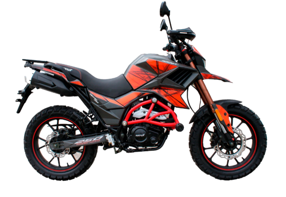 Мотоцикл турэндуро ROCKOT HOUND 250 LUX (оранжевый, ЭПТС) pitbikemarket.ru