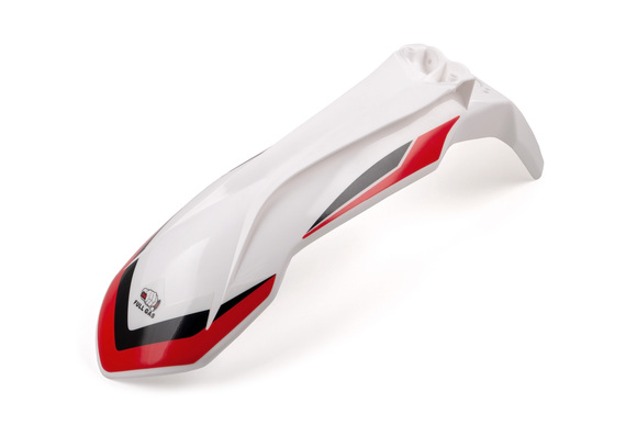 Крыло переднее на эндуро KTM 15-16г. белое Рама k5-k7 (с наклейками) pitbikemarket.ru