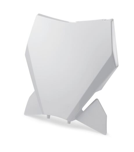 Щиток номерной на эндуро KTM 24г. (рама K10) белый pitbikemarket.ru