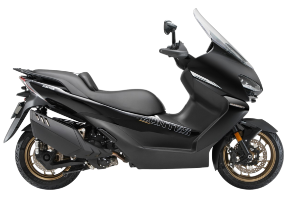 Максискутер ZONTES ZT368-K (ZT1P79MP EFI) 15/14 (2025 г.) ПТС (Черный) pitbikemarket.ru