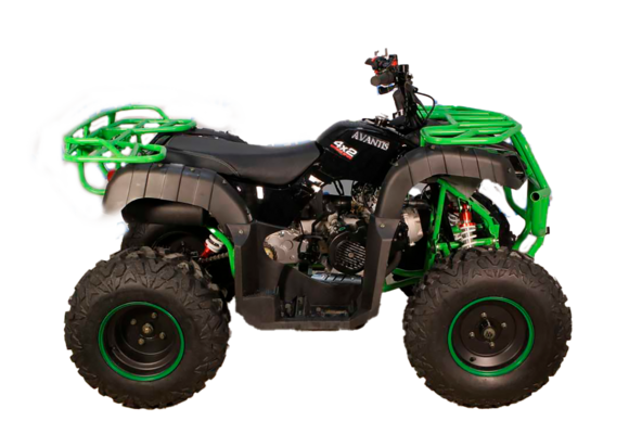 Квадроцикл Avantis H200 (баланс. вал) 2023 г. (A1) Черный/Зеленый pitbikemarket.ru